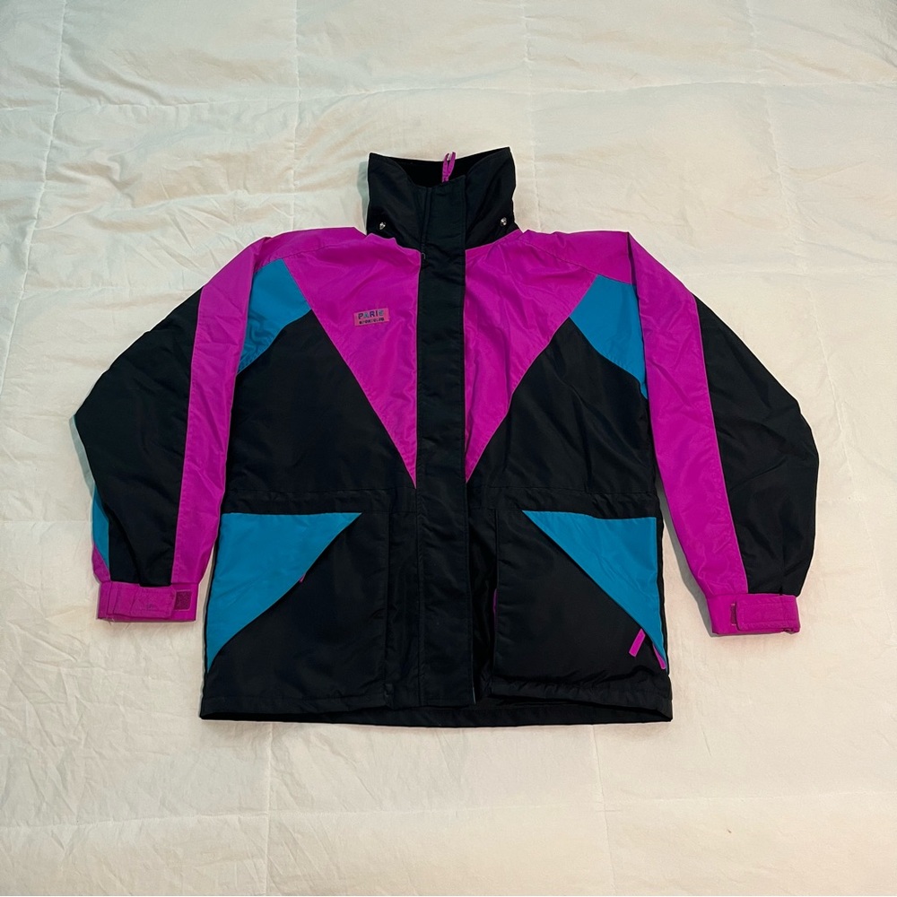 Vintage Paris Sports Club Colorblock Jacket